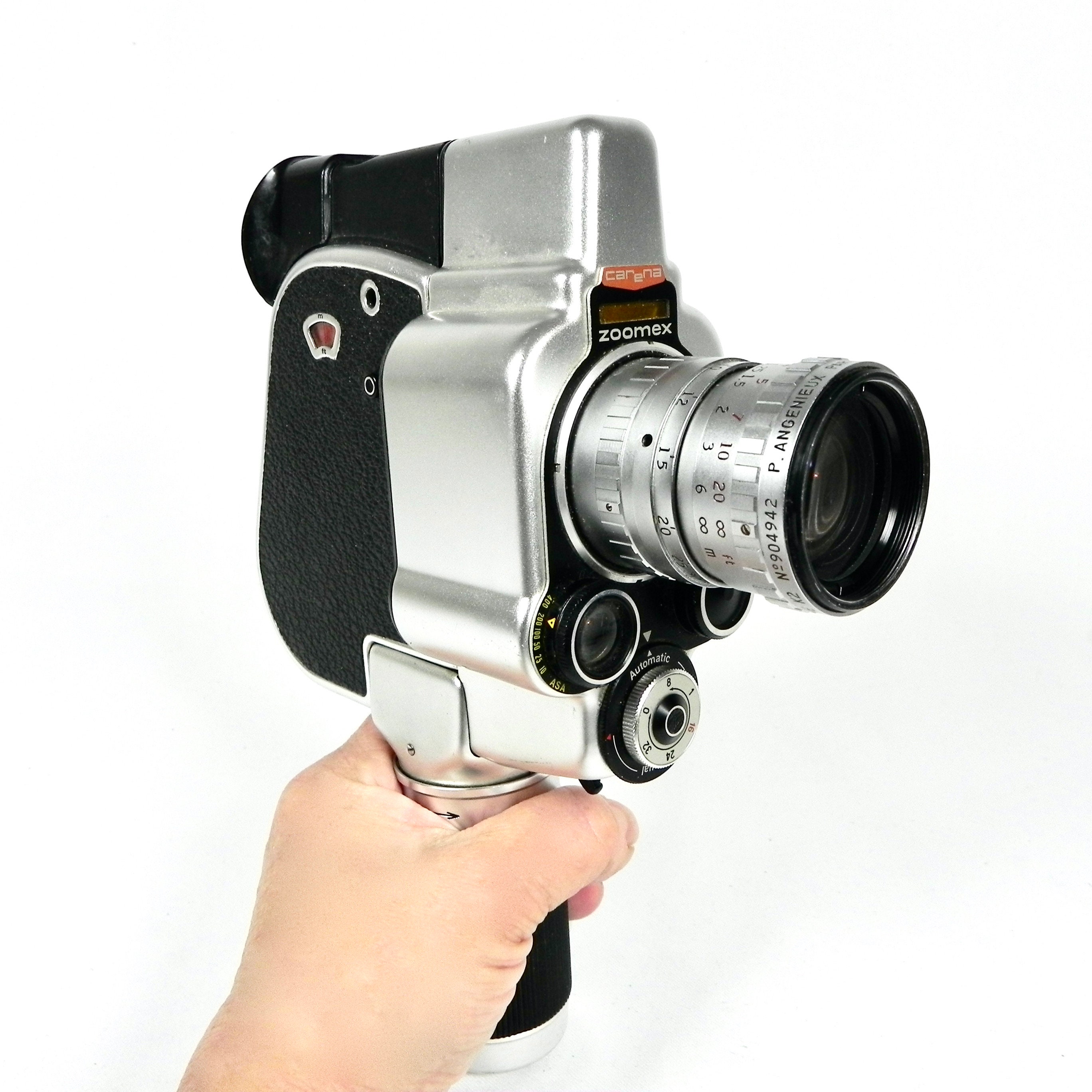 Carena Zoomex K2 8mm Movie Camera | 1960s Handheld Cine Camera | P 