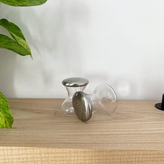 Vintage Salt and Pepper Twins Shakers by Wilhelm Wagenfeld WMF