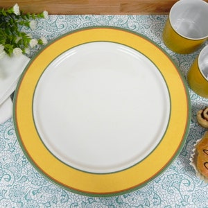 Villeroy & Boch Tipo Viva Yellow Service Plate: 12.5" Charger