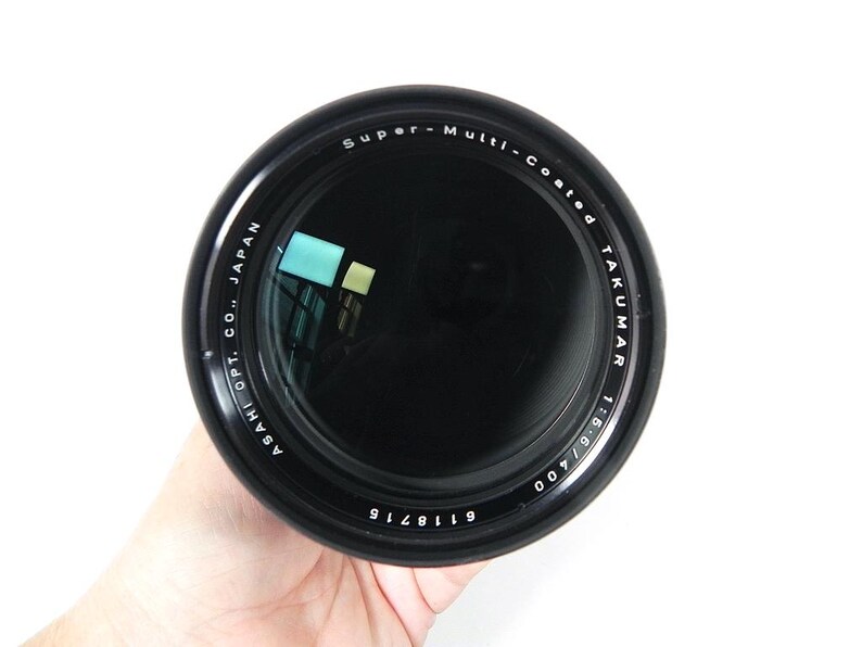 Pentax Takumar 400mm f/5.6 Lens | Super Multi-Coated with M42 Mount | Vintage 70s Camera Equipment | Pristine Condition image 6