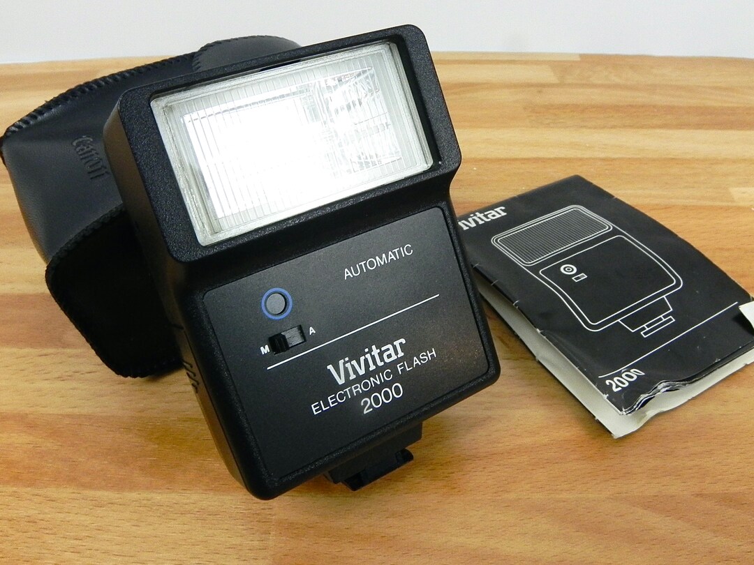 Vintage vivitar electronic flash meter 2 Cameras & photography