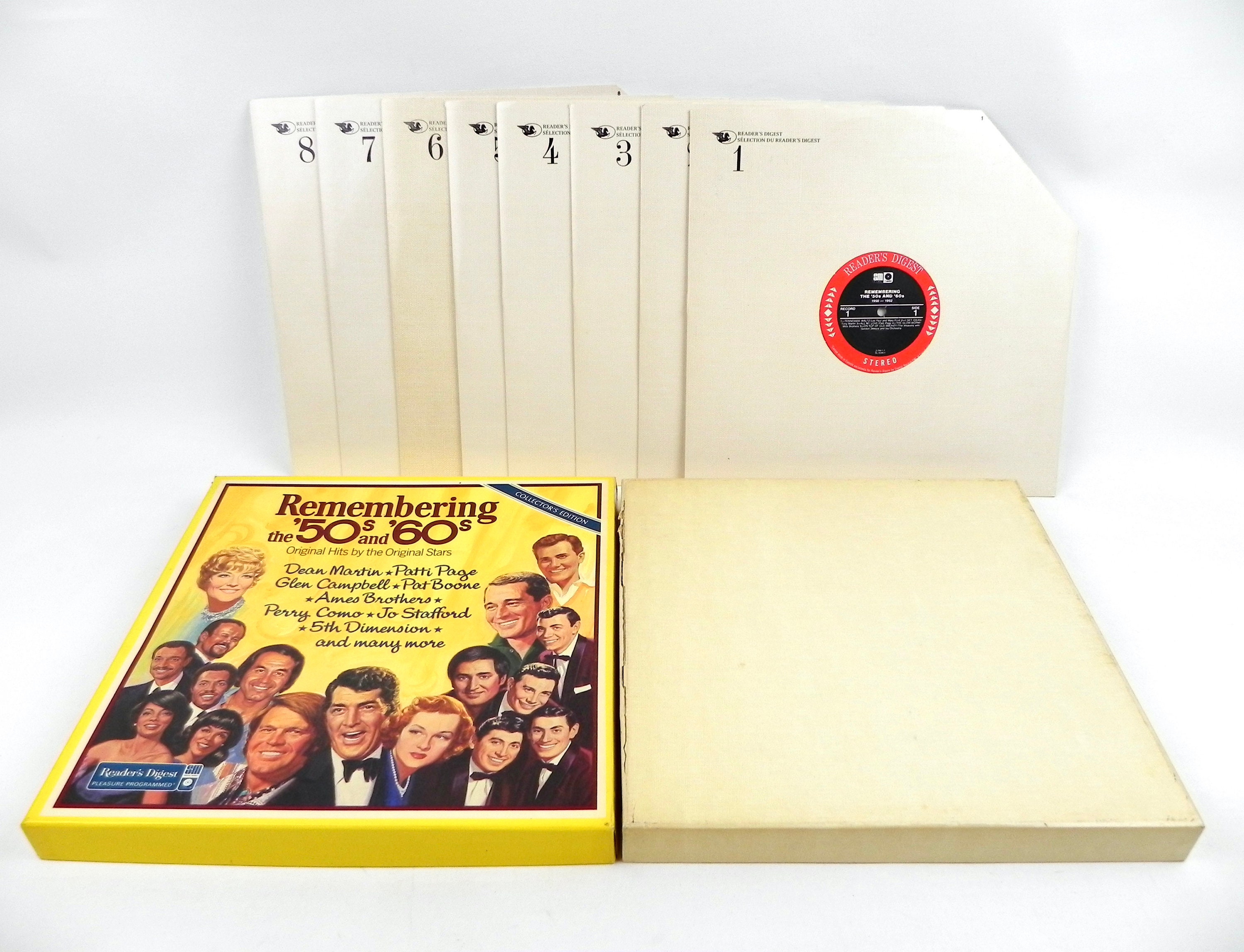 Record Set 8 Remembering 50s & 60s Lps Box Set - Etsy