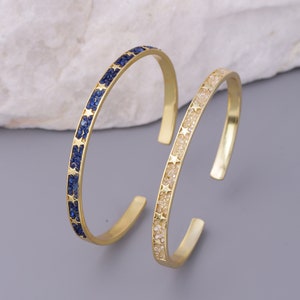 Bangle cuff gold. Rough emerald bangle, zircon bangle. Heart bangle, evil eye bangle, star bangle. Brass bangle.