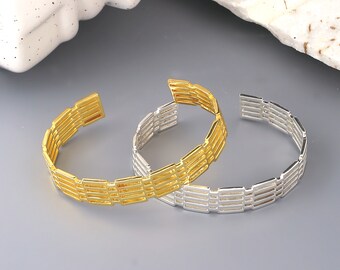 Filigree bracelet bangle gold silver. Brass bracelets cuffs bangle. Bracelets for women. Brass jewelry bracelets. Gold silver plated.