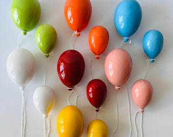 Creative Ceramic Balloon Wall Hanging