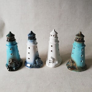 Handmade ceramic lighthouse