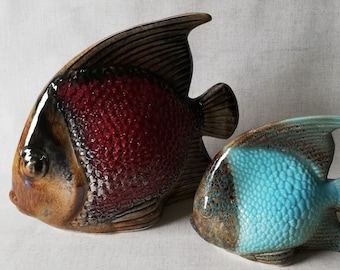 Handmade ceramic fish