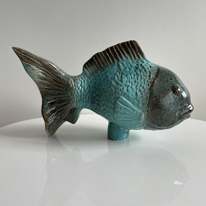 Handmade ceramic fish