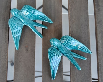 Ceramic Swallow | hanging bird