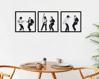 Pulp Fiction Dancing 3 piece Set