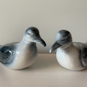 Handcrafted ceramic seagull