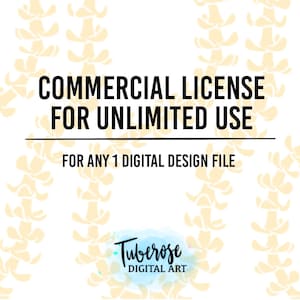 Tuberose Digital Art - Licença comercial para uso ilimitado, aplicável a 1 arquivo de arte digital, adquirido separadamente