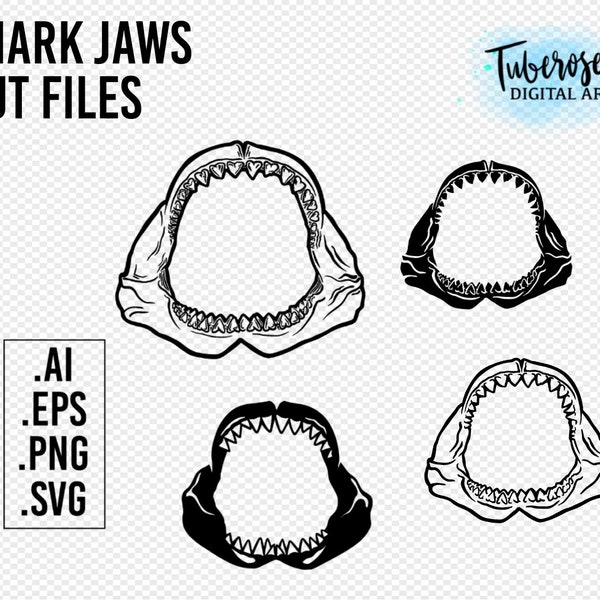 Shark Jaws - Etsy