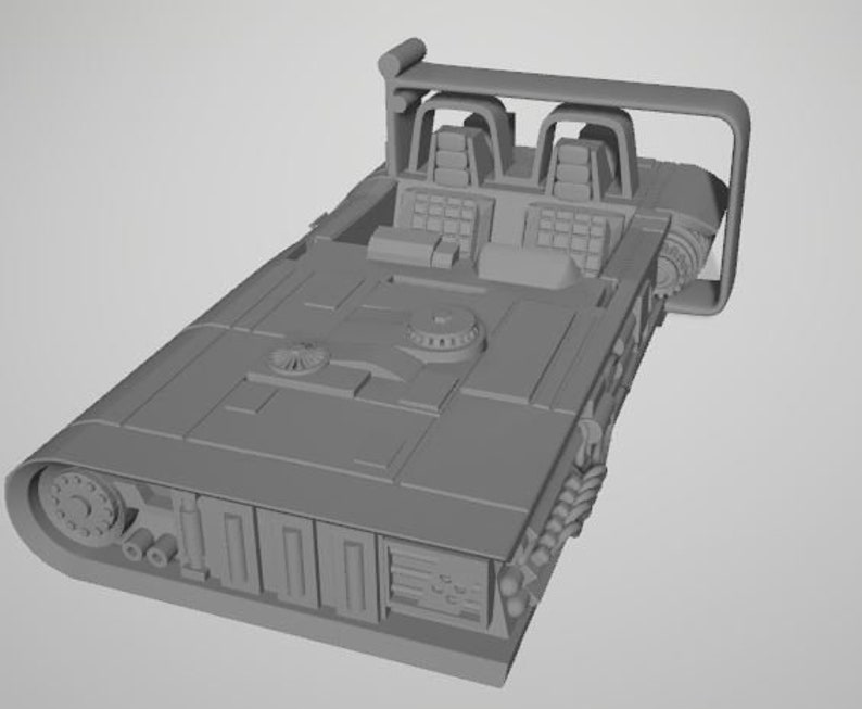 M68 Landspeeder STL Star Wars Legion SWL Etsy