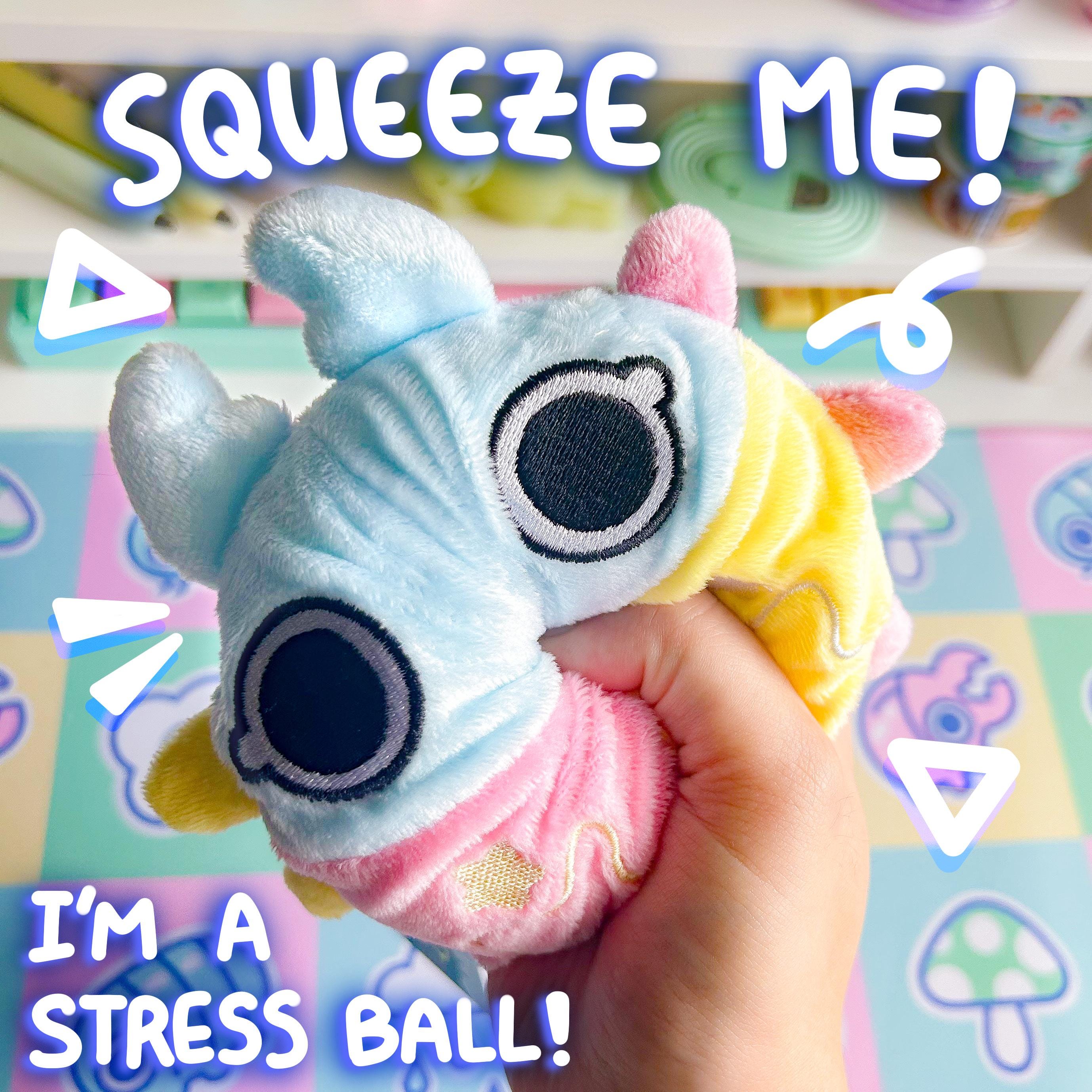 Peluche scarabée anti-stress à hauteur lente, boule anti-stress en mousse à mémoire de forme, insecte cerf en peluche, peluche porte-clés animal en peluche