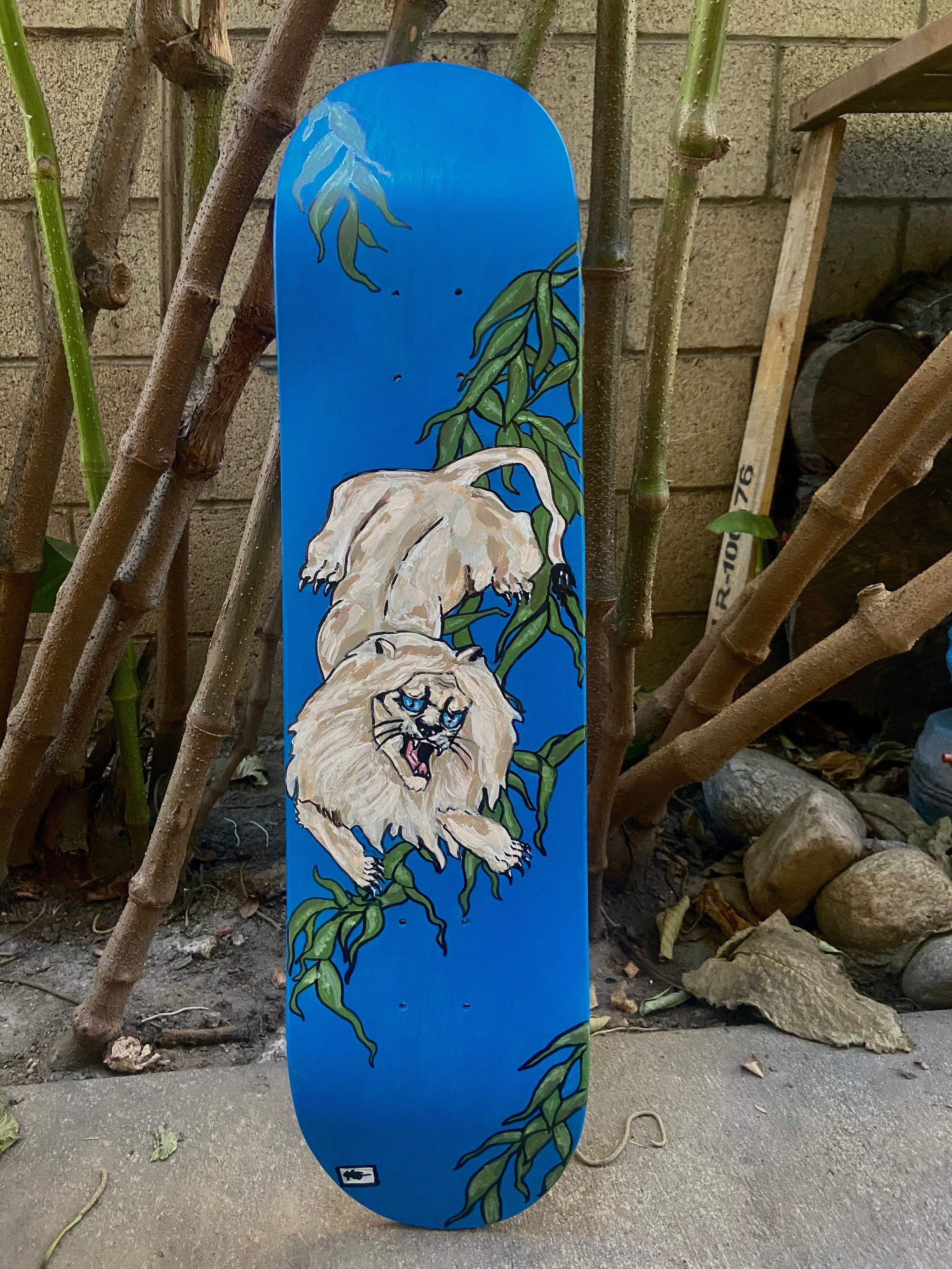 Handpainted & Varnished Custom Skateboard Decks Etsy