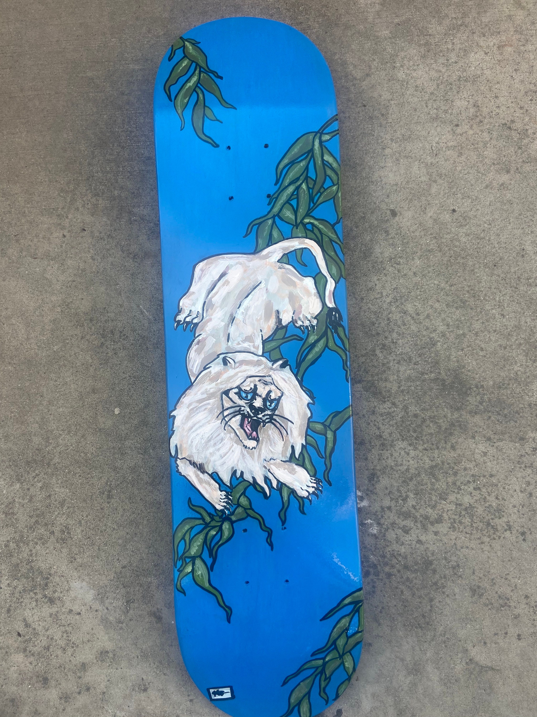 Handpainted & Varnished Custom Skateboard Decks Etsy