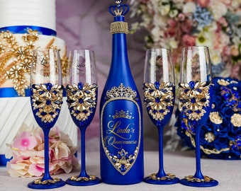quinceanera bottle, quinceanera champagne bottle, botella, mis quince bottle