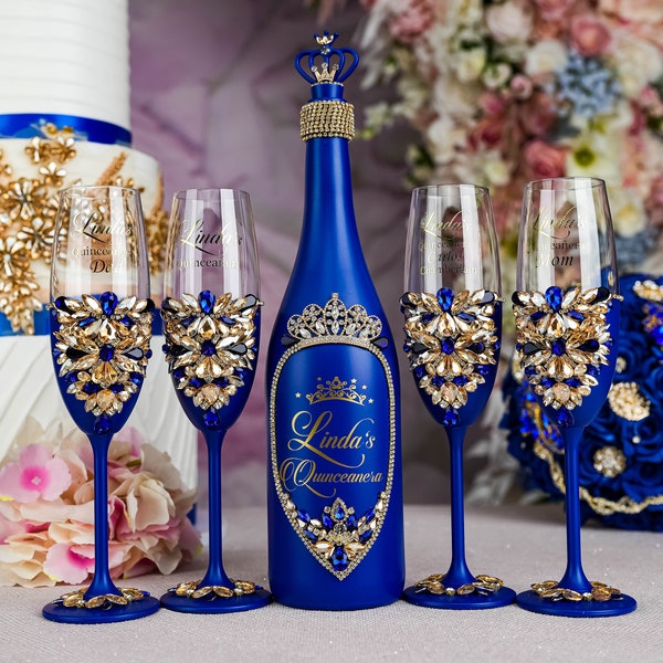 quinceanera bottle, quinceanera champagne bottle, botella, mis quince bottle