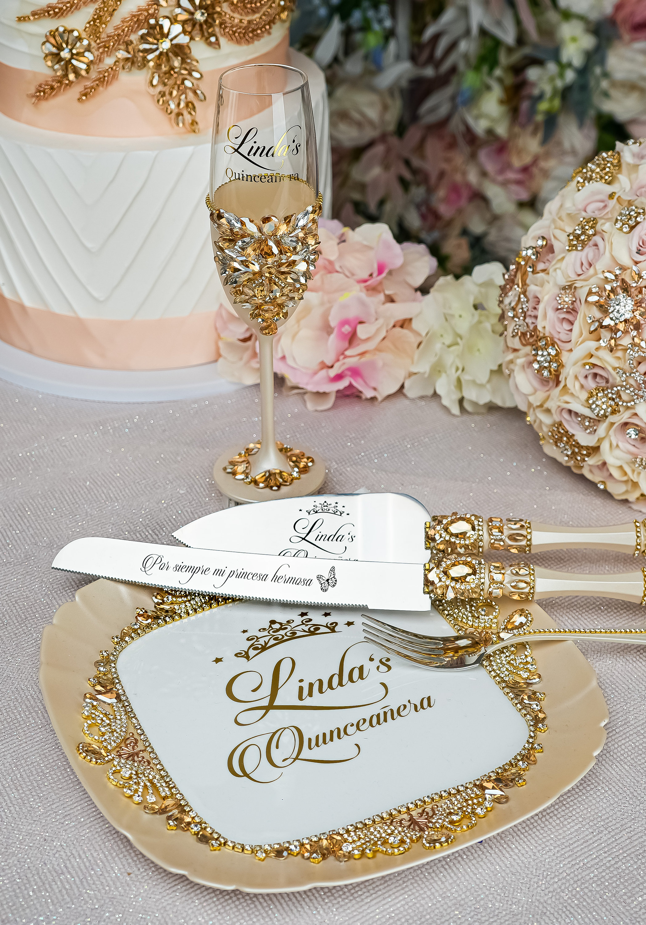 Quinceanera Table Settings