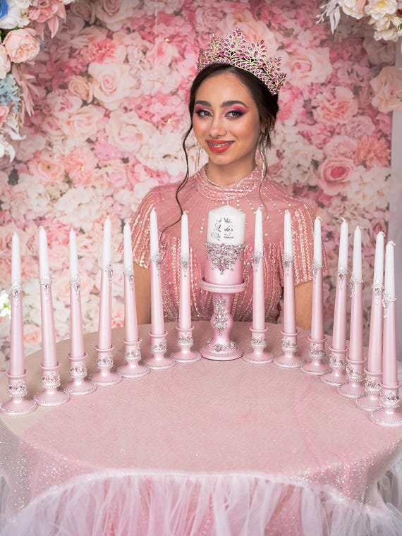 Blush pink quinceanera hot sale