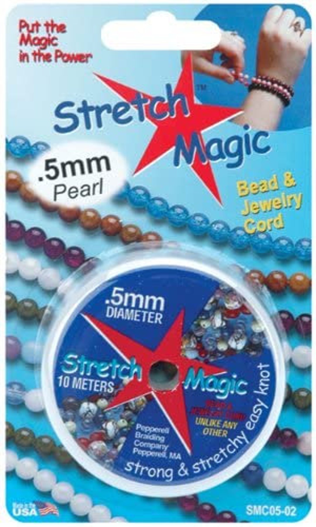 Buy Stretch Magic Bead and Jewelry Cord .5mm 25 Meter Clear Stretch Cord  Online in India 