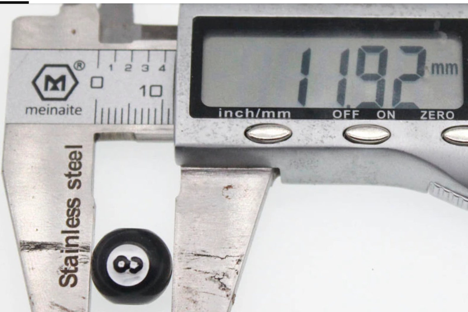 Eight Ball Beads Billiard Beads Pool Beads Big Hole Etsy