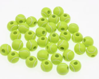 Tennis Ball Beads - Etsy