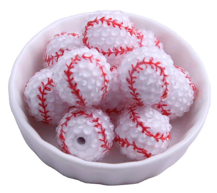 12 Ct. Sports Mix 20mm, 2 Of Each Soccer, Baseball, Basketball, Volleyball,  Softball Bubblegum Beads - Yahoo Shopping