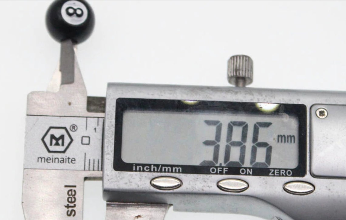 Eight Ball Beads Billiard Beads Pool Beads Big Hole Etsy