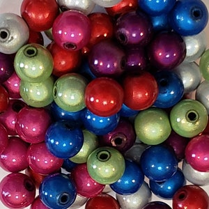 10mm Miracle Beads | Wonder Beads | Illusion Beads | Six Colors Available | Package of 50 beads