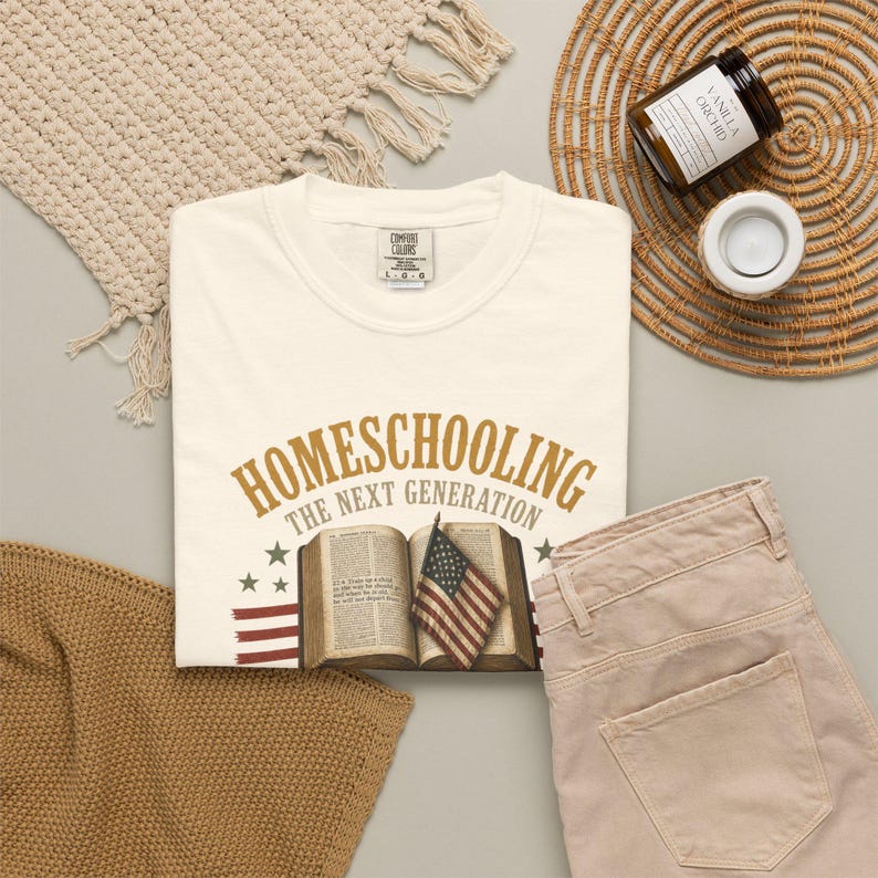 Homeschooling das nächste Generation Shirt - christliche Mutter Shirt Homeschool Comfort Farben T-Shirt Geschenk Bild 13