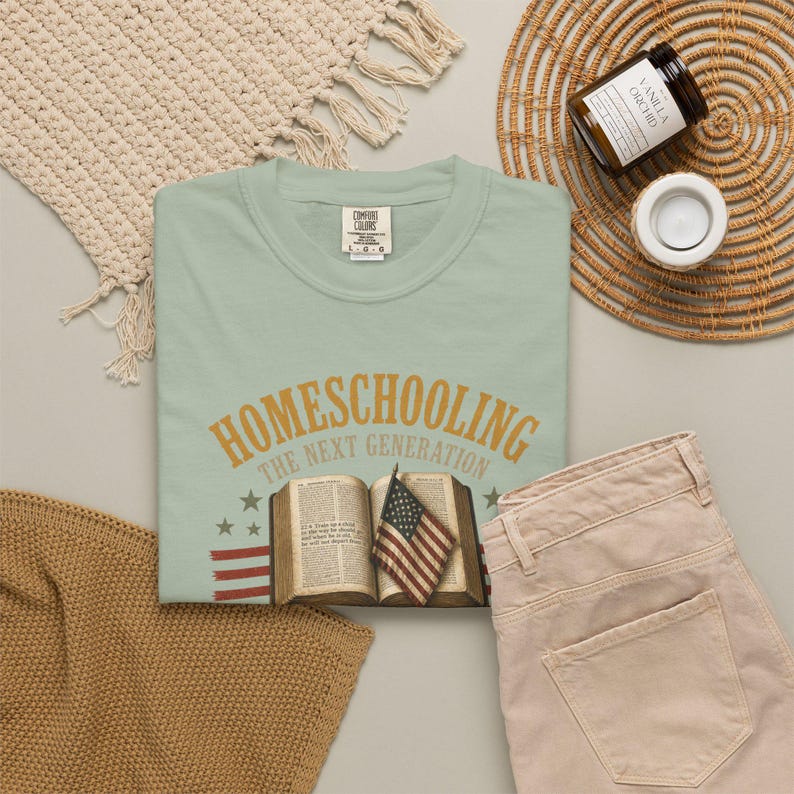 Homeschooling das nächste Generation Shirt - christliche Mutter Shirt Homeschool Comfort Farben T-Shirt Geschenk Bild 16