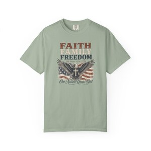 Amerika 250 Erb-Shirt - Christliche Mutter Shirt Vaterländische Schule Komfort Farben T-Shirt Geschenk Bild 2