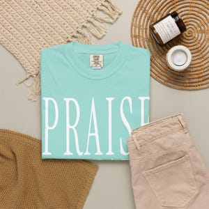 Praise Always Shirt — Christian Mom Shirt Homeschool Mom Comfort Colors Tee Faith Gift for Her image 11