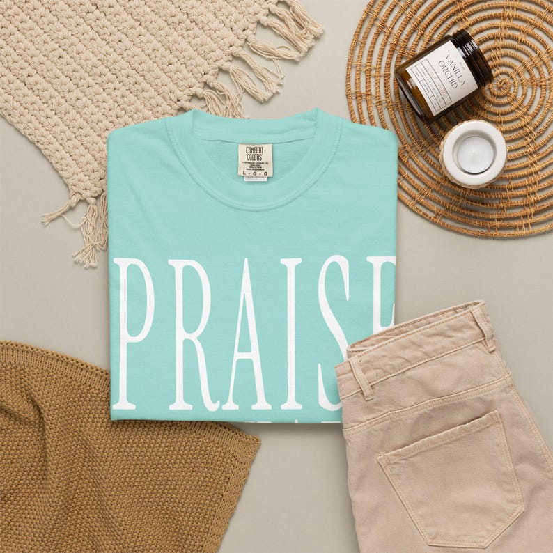 Praise Always Shirt — Christian Mom Shirt Homeschool Mom Comfort Colors Tee Faith Gift for Her image 11