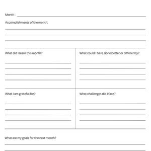 Wellness Planner Printable — Daily Weekly Monthly Habit Tracker for Homeschool Moms Digital Download image 10
