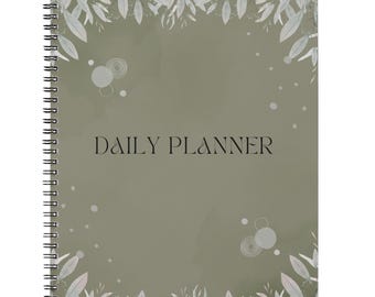 Minimalist Planner Printable Bundle — Daily Weekly Monthly Planning Pages for Women Digital Download
