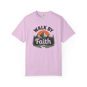 Walk By Faith Shirt — Christian Mom Shirt Homeschool Mom Comfort Colors Tee Gift for Her image 11