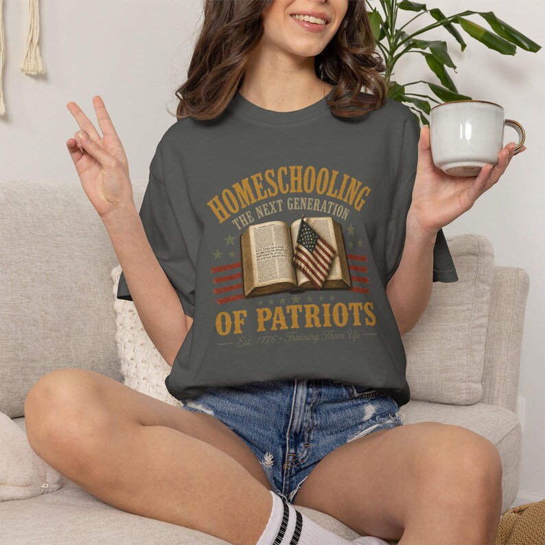 Homeschooling das nächste Generation Shirt - christliche Mutter Shirt Homeschool Comfort Farben T-Shirt Geschenk Bild 5