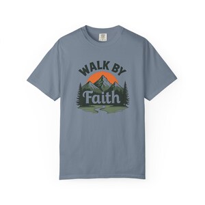 Walk By Faith Shirt — Christian Mom Shirt Homeschool Mom Comfort Colors Tee Gift for Her image 10