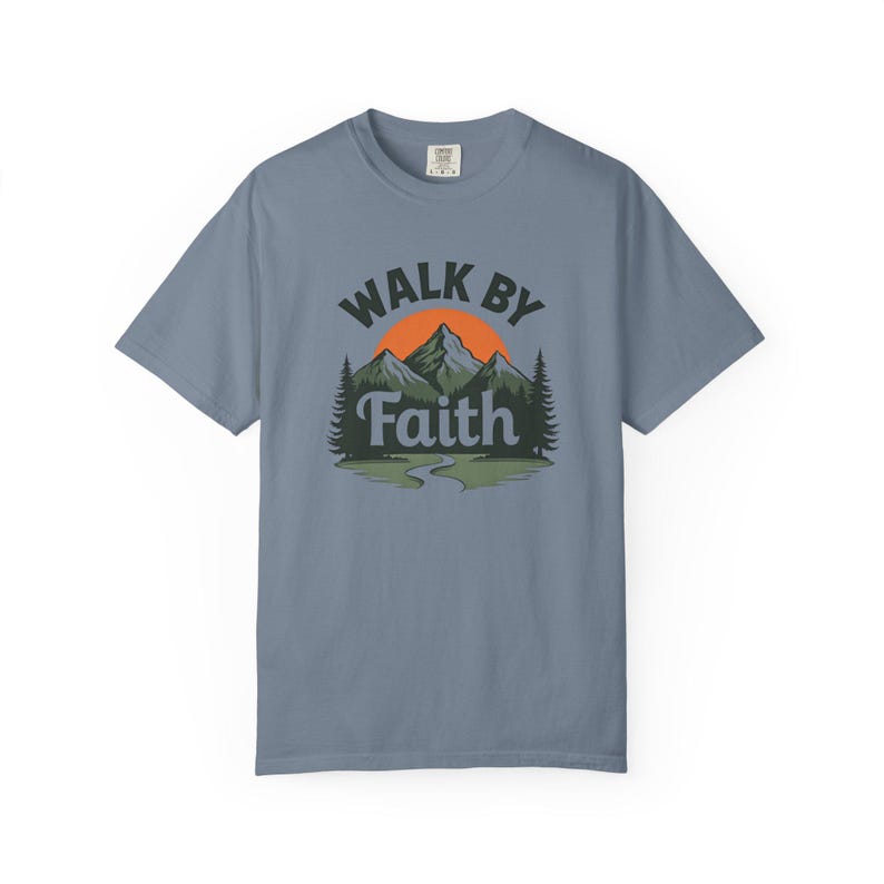 Walk By Faith Shirt — Christian Mom Shirt Homeschool Mom Comfort Colors Tee Gift for Her image 10