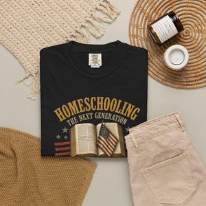 Homeschooling das nächste Generation Shirt - christliche Mutter Shirt Homeschool Comfort Farben T-Shirt Geschenk Bild 4