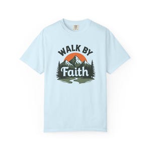 Walk By Faith Shirt — Christian Mom Shirt Homeschool Mom Comfort Colors Tee Gift for Her image 9