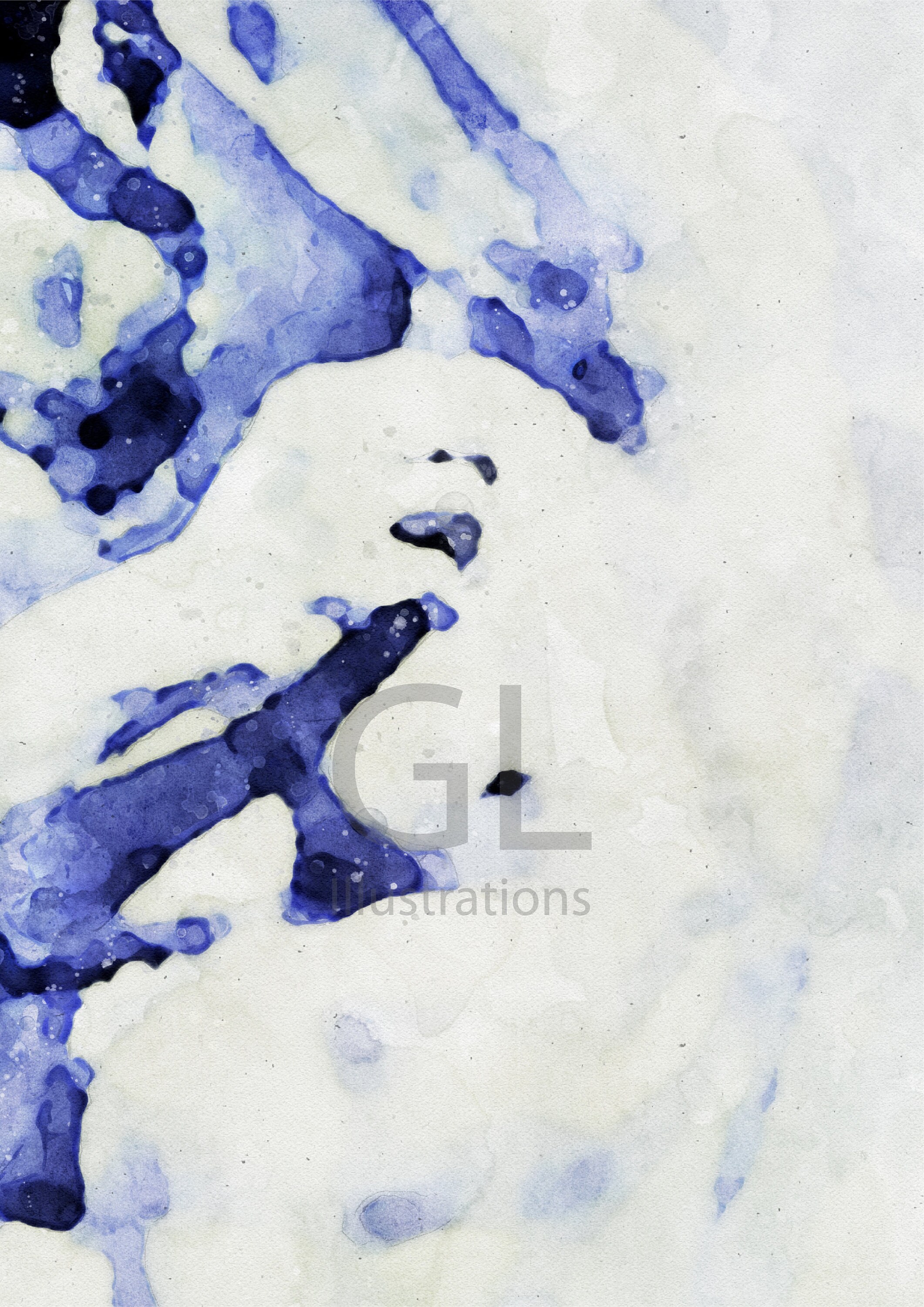 Sensual & Artistic Nude Print - 9m1916f