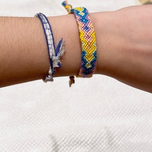 Bracelet, Handmade, colorful, custom, string, anklet, arrowhead