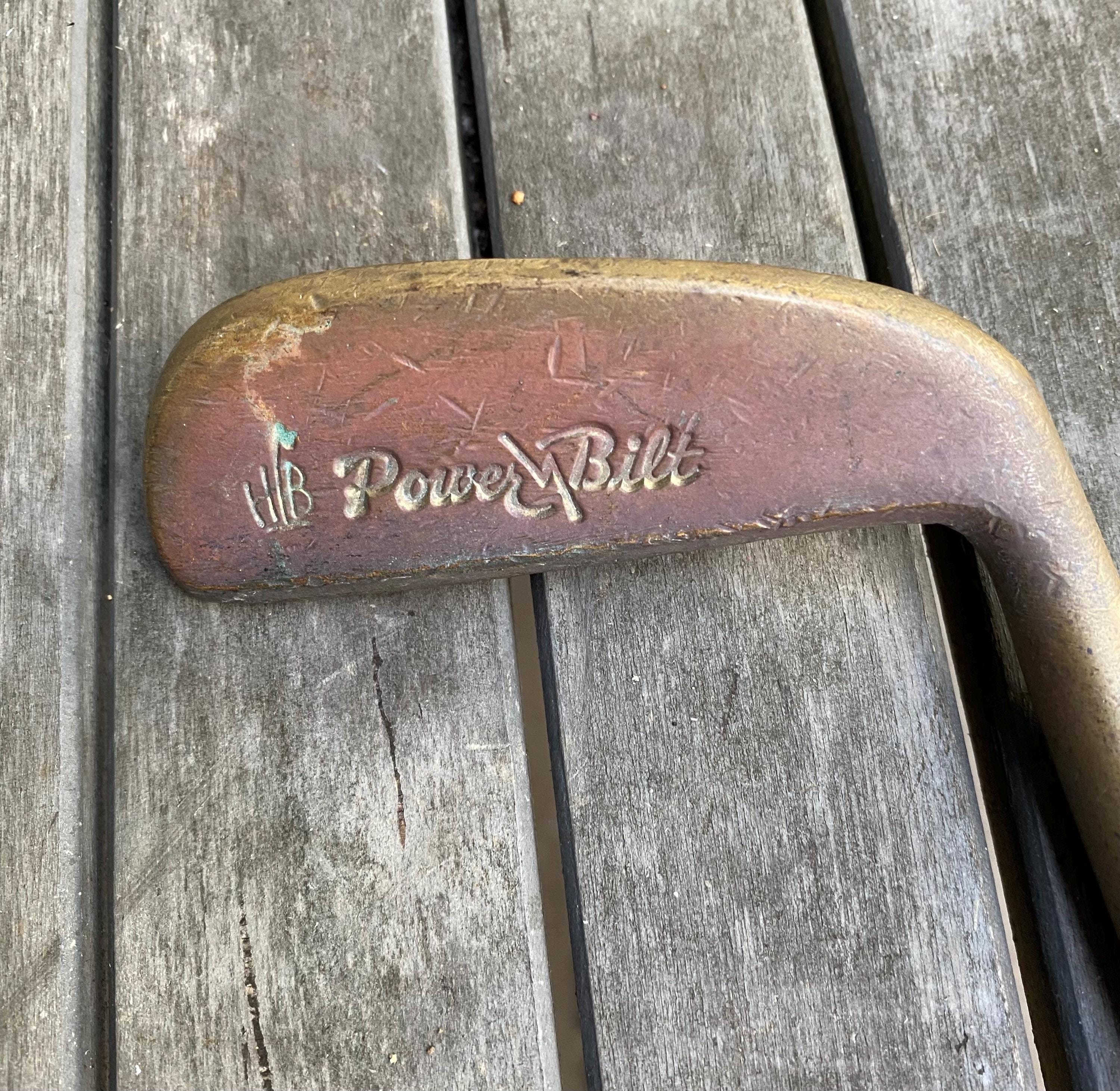 Putter De Golf Vintage Inverness H Et B - Tige En Cuivre Droite - Homme - Rare
