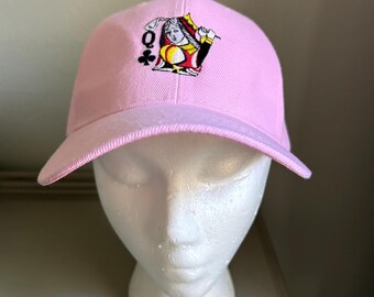 Queen of Clubs Pink Women’s Golf Hat