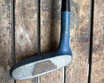 Vintage Rare Golf Putter - Freddie Haas - Claremont California - Model X - Blue