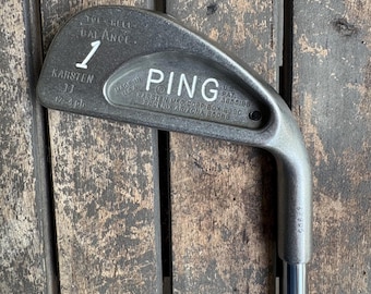 Karsten II Ping Black Dot 1-iron Steel ZZ-Lite Shaft Right Handed 41 Inches